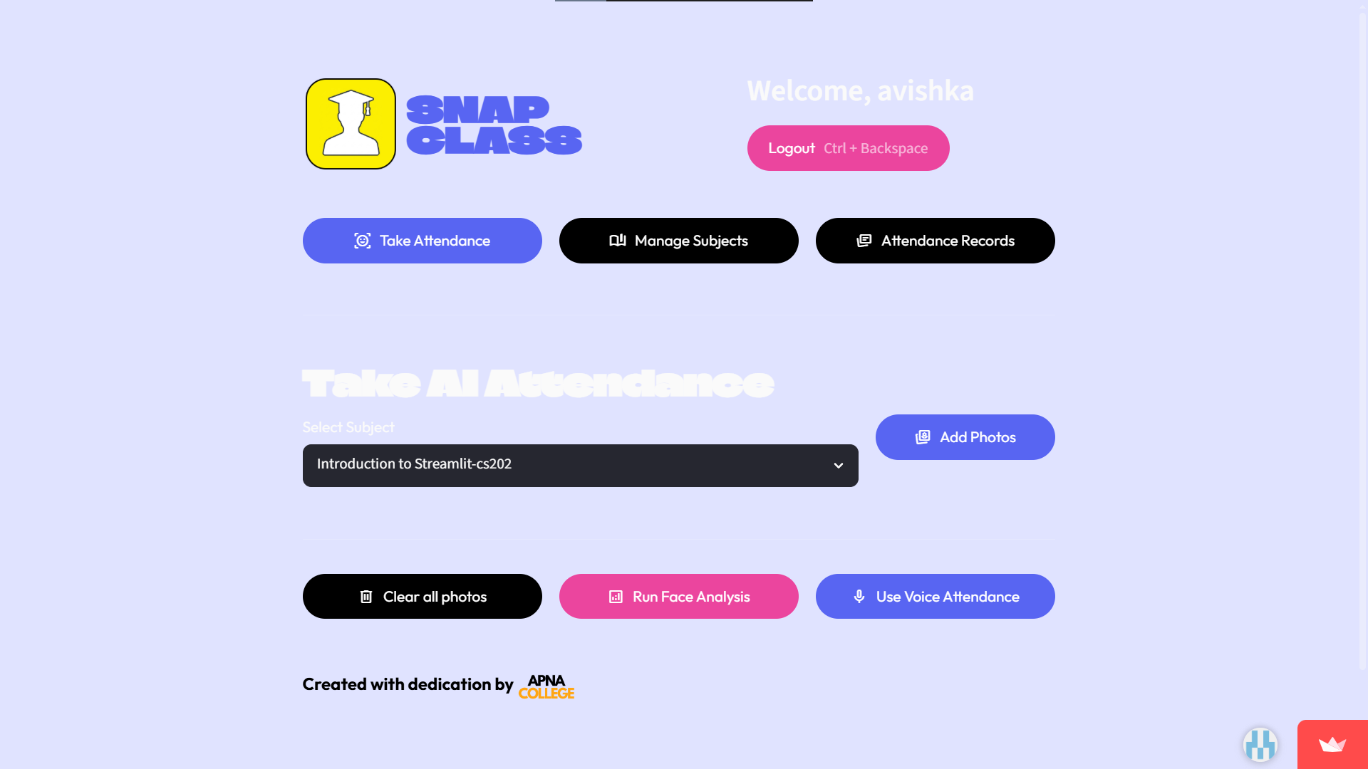 Face Attendance